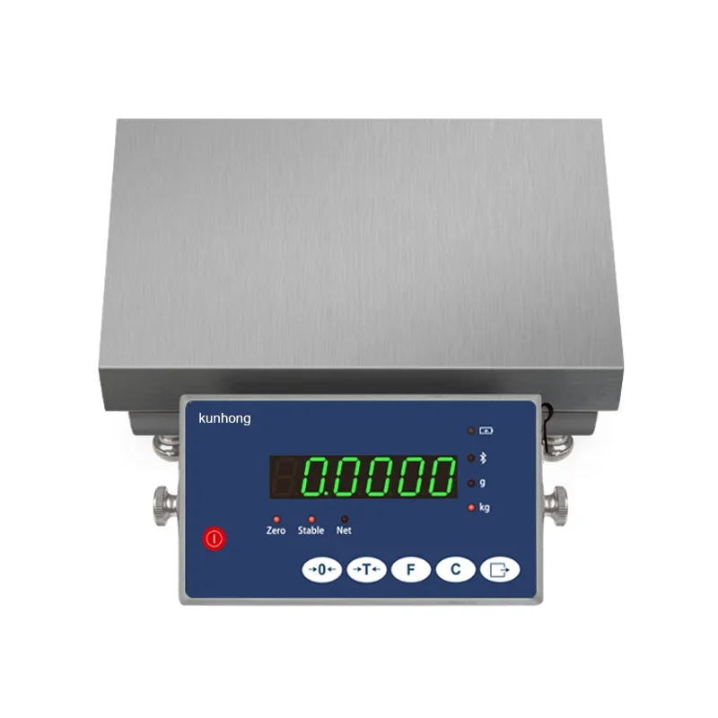 HTW-B1-H  High Precision  Digital Platform Scale Stainless Steel LED Indicator 10-35KG Table  Weighing Scale