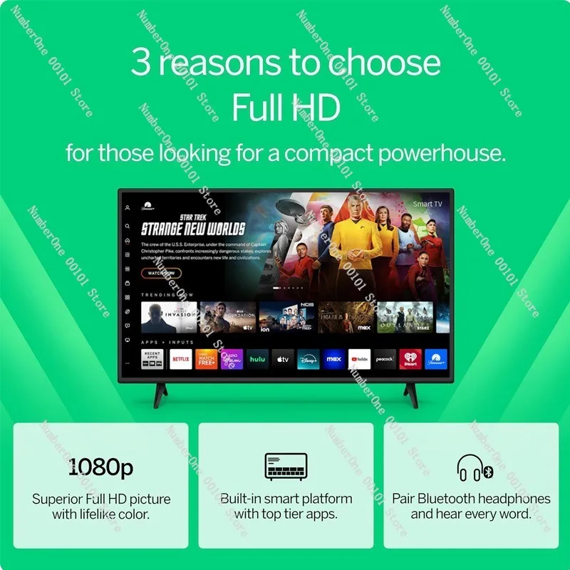 Africa 4K Smart TV LCD Home Hotel Use  32 40 Inch LED Television