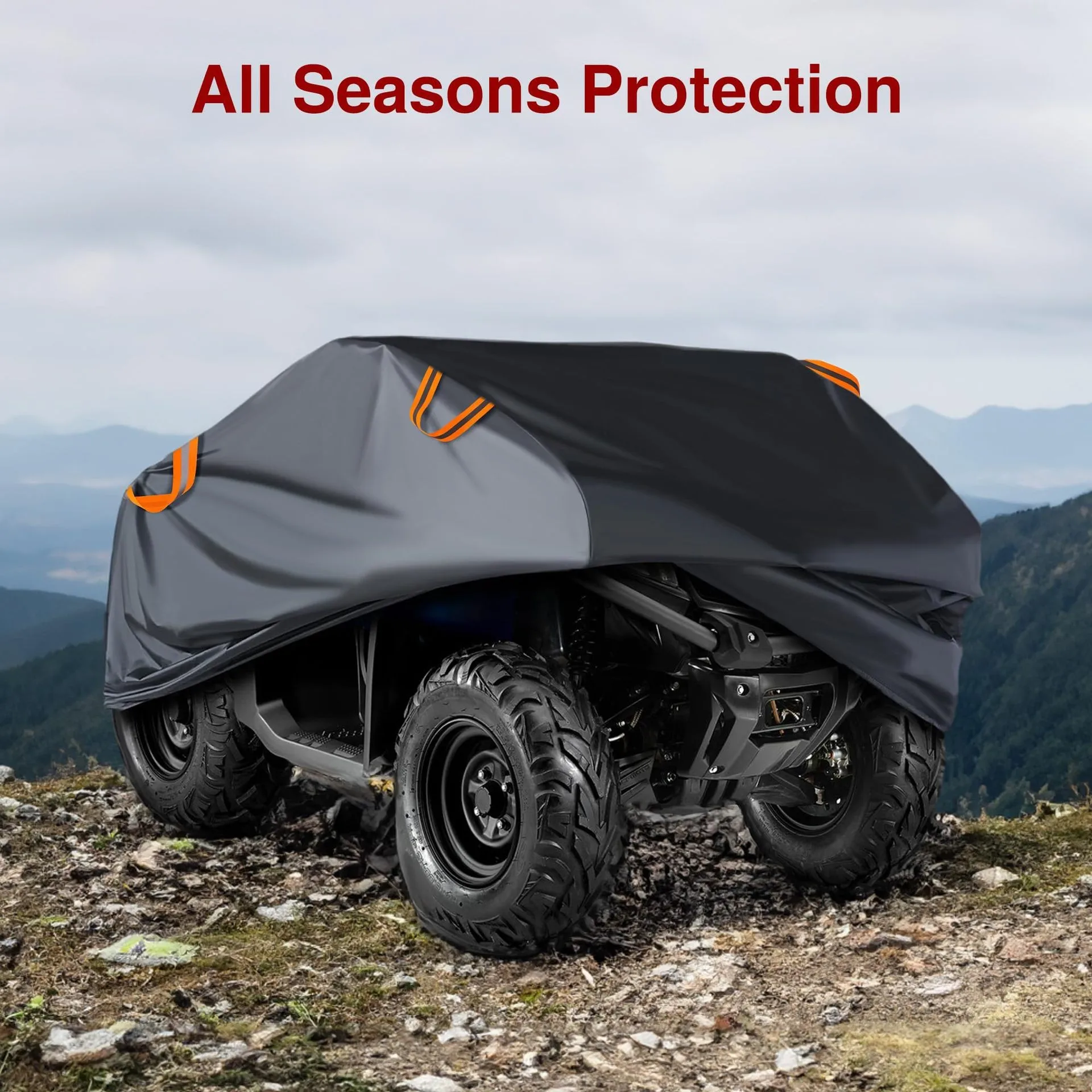 

Quad Bike ATV Cover Universal Waterproof Motorcycle Vehicle Scooter Kart Motorbike Resistant Dust UV Protector Motorcycle Cover