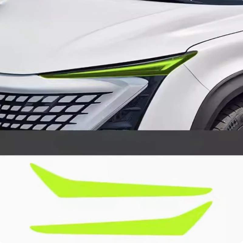 For CHANGAN UNI-T UNIT 2020-2022  Headlamp Cover Color Changing Film Daylight Decorative Strip