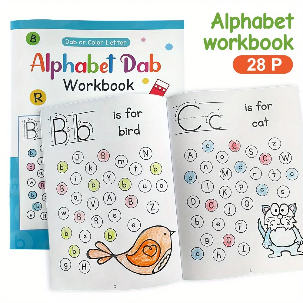 English Language Learning Alphabet A-Z Learning Workbook for Youngsters - Educational English Language Coloring Book