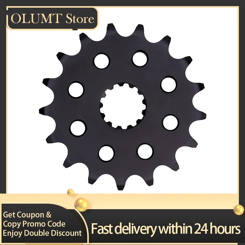 Motorcycle 17T Front Sprocket Chain Gear For Kawasaki W650 ZR750 ZR-7 ZR-7S ZX-7R For Hyosung GT650 Comet For Yamaha TDM 850 3VD