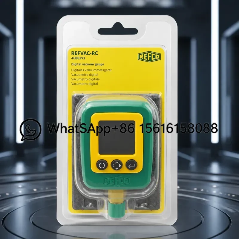 REFCO REFVAC-RC Digital Vacuum Gauge Electronic Refrigeration Vacuum Meter HVAC Inspection Tool High Precision Sensor
