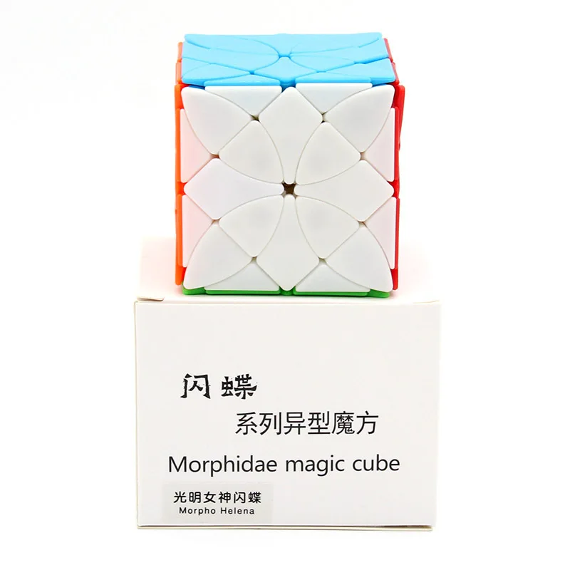 Fangshi F/S limCube Morpho Morphidae 시리즈 매직 큐브, 스피드 트위스트 퍼즐, 어린이용 교육용 장난감, 헬레너 옥타비아