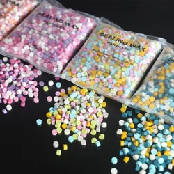 500G Macaron Mixed Color Fire Paint Sealing Wax Particles Student Handmade DIY Envelope Hand Account Decorative Seal Material