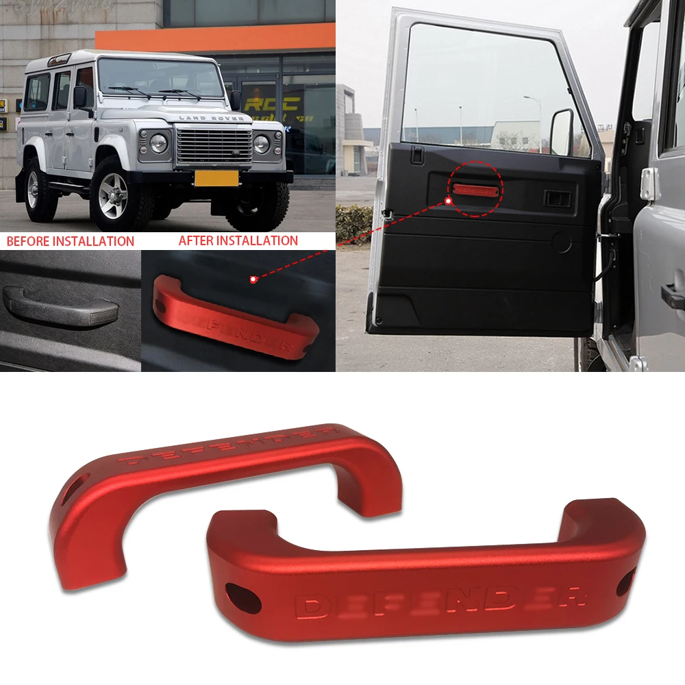 

Внутренняя дверная ручка из сплава для Land Rover Defender 90 110 2004-2018