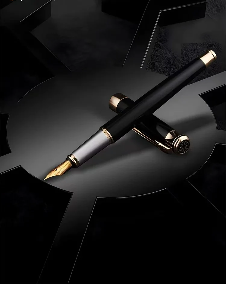 Picasso 903 Exquisite Pattern Metal Fountain Pen Gift Box Adult Business Signature Ink Pen Present for Men Women