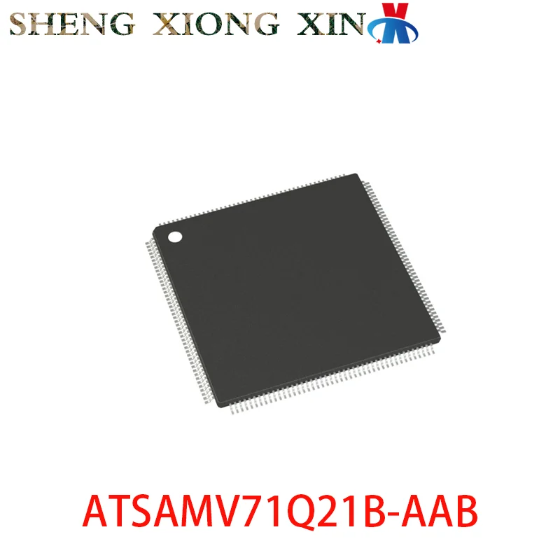 1pcs 100% NEW ATSAMV71Q21B-AAB 144-LQFP Microcontroller Unit ATSAMV71Q21 AAB Integrated Circuit