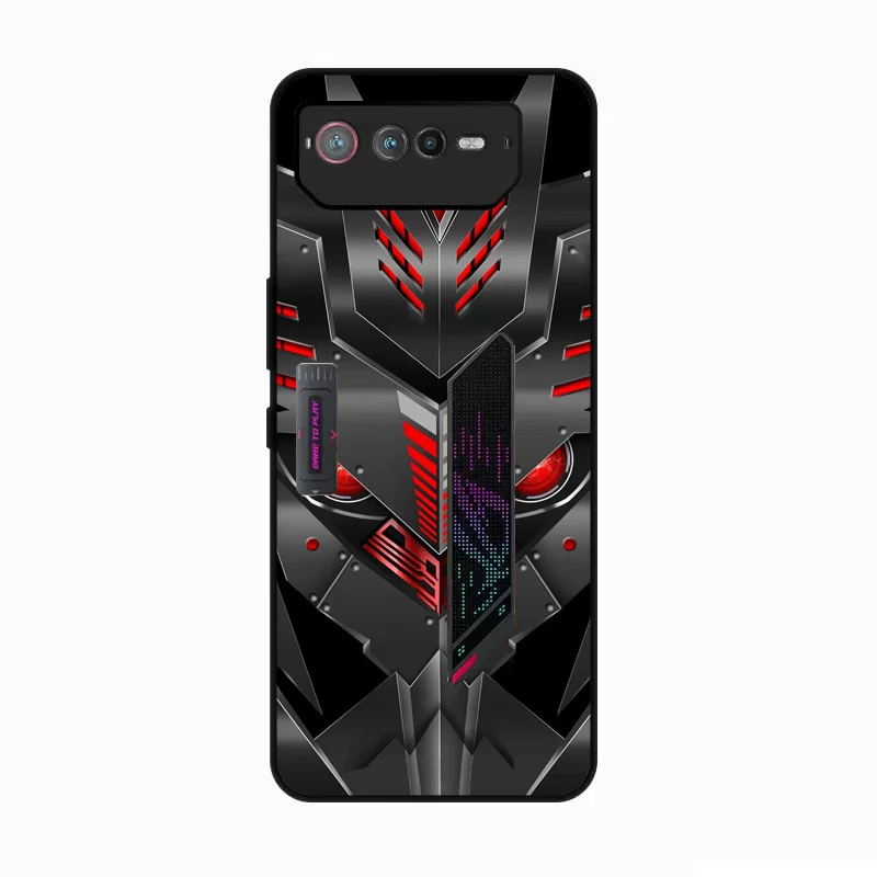 9H Glass Case For Asus ROG 6 Cases ROG6 Hard Tempered Glass Phone Back Cover For ASUS Rog 2 3 5 5S Rog Phone 7 Shell ROG7 ROG8 9 - view 5