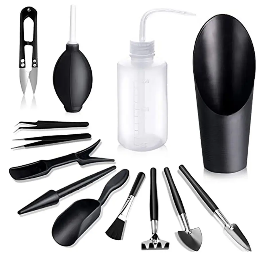 

Набор инструментов для садоводства 5/8/13 шт.: мини-инструменты для суккулентов, комнатных растений, бонсай и пересадки рассады