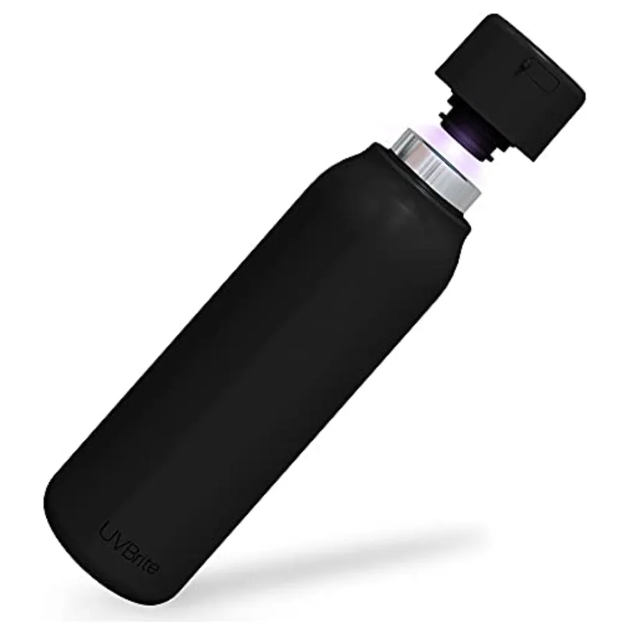 

UV self-Cleaning and Water-Purifying Bottle TT-B02-18.6 oz Insulated Rechargeable Stainless-Steel Tumbler with Safety Lock Prev