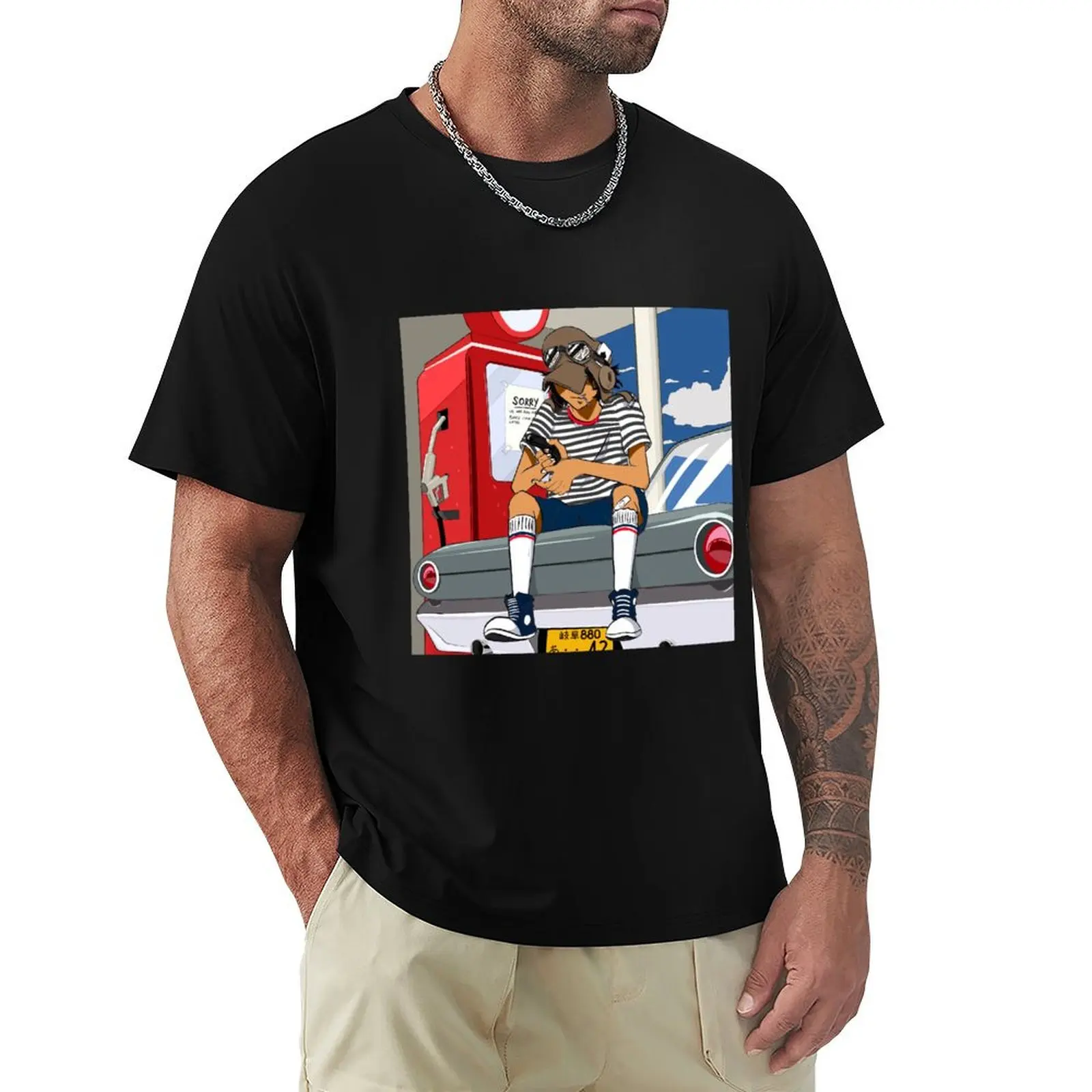 

Refueling gas T-Shirt shirts graphic tees funny meme t-shirts mens fashion