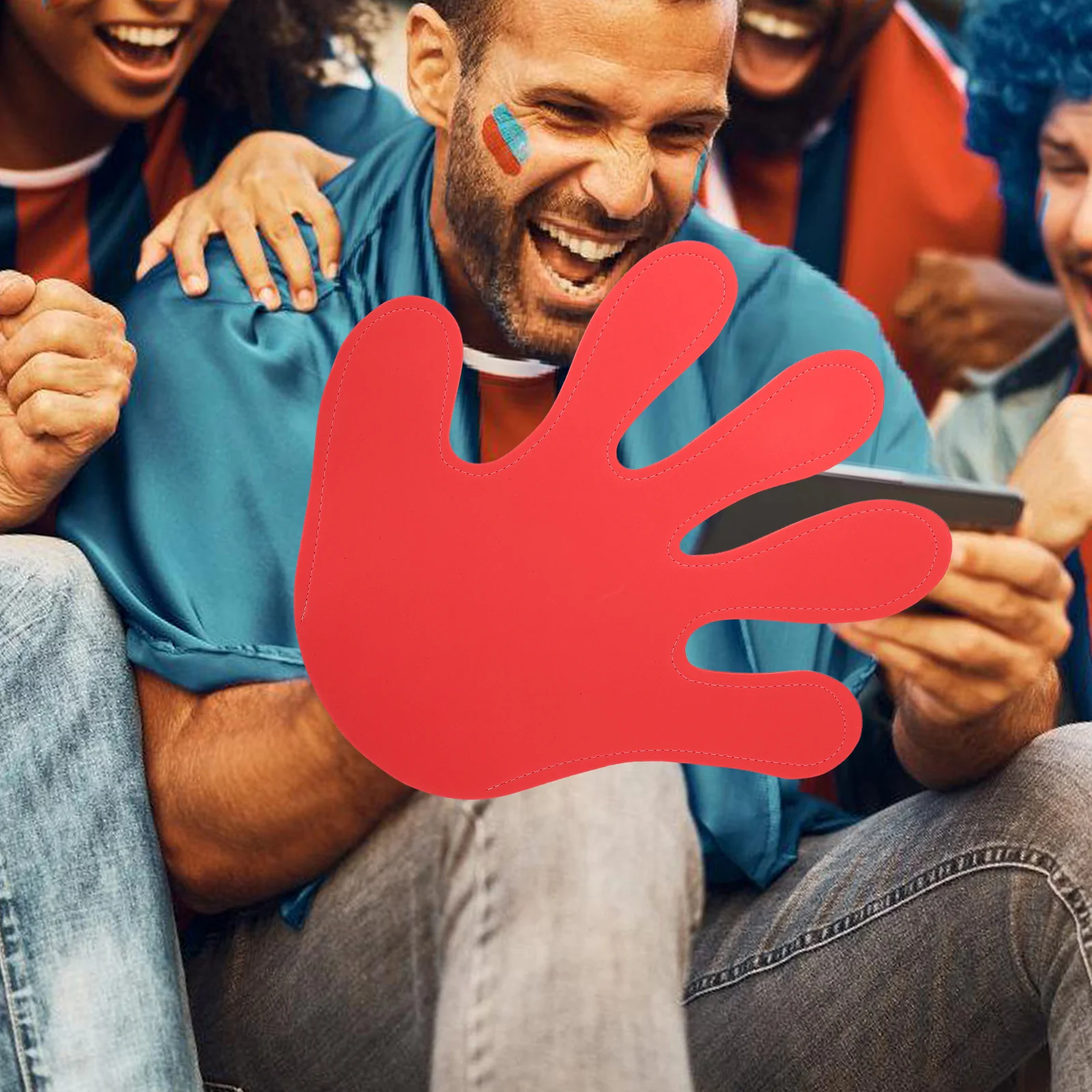 

Cheering Gloves Giant Hand Props for Sports Events Bars Concerts EVA Material Lightweight Portable Accessories
