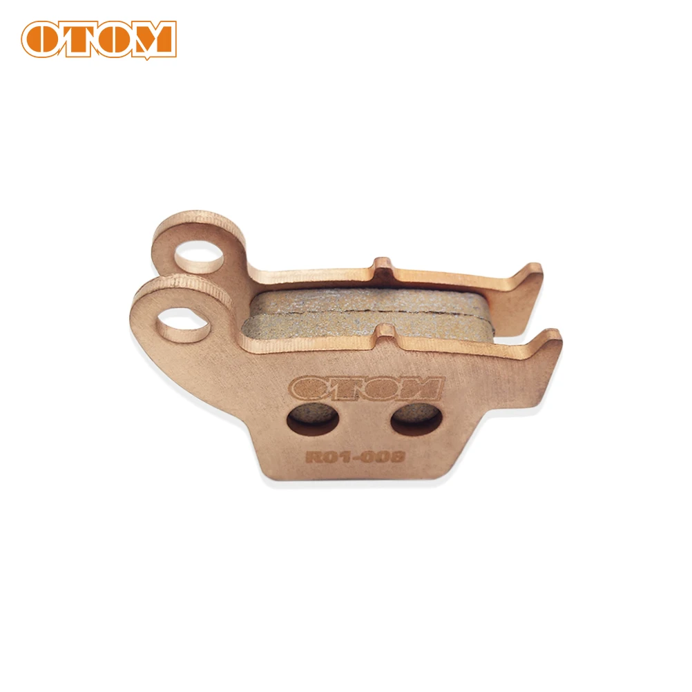 OTOM Motorcycle Rear Brake Pads Copper Sintering Brake Disks Disc Braking For HONDA CR125 CRF250R CRF250X 450R 450X CRF450L Bike