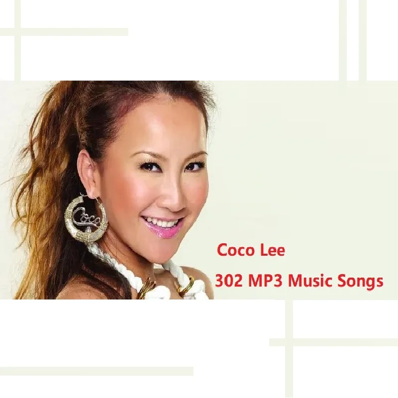 Asia China Pop Music Female Singer Li Wen CoCo Lee 302 From 1994-2013 Songs Collection 320 Kbps MP3 Sound Effects 4 Discs