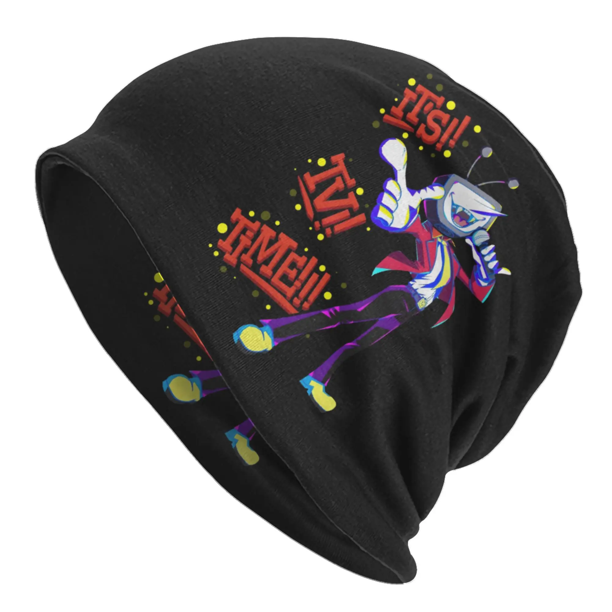 It's TV Time Computer Game D-Deltarune Skullies Beanies Caps Unisex Winter Warm Knitted Hat Fashion Adult  Bonnet Hats Ski Cap