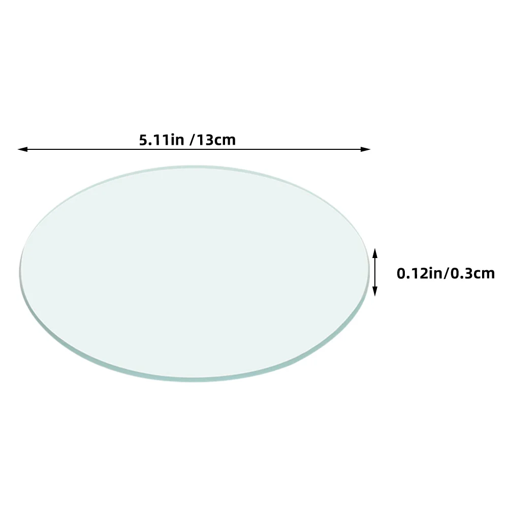 10 Pcs Chemistry Watch Glass Teaching Chemical Experiment Accessories Lab Glasses