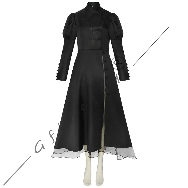 Wicked Cosplay Kostuum Glinda Elphaba Kleding Gotic Movie Party Rollenspel Heksen cosplay kleding volledige set hoed 2024New magic