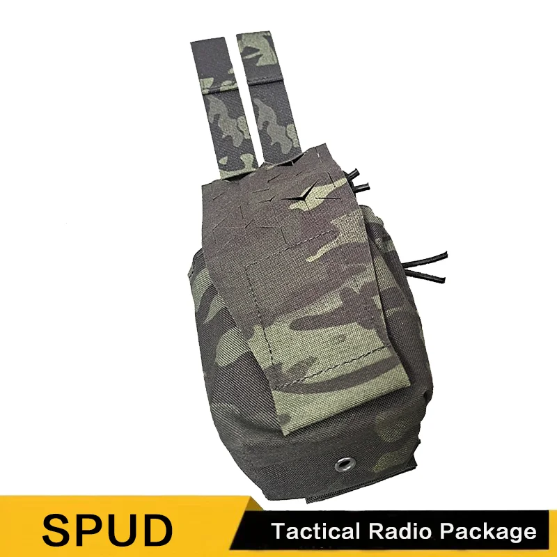 حزمة الراديو التكتيكي SPUD. 5.56 حقيبة مجلة، حقيبة راديو متعددة الوظائف، حقيبة مجلة، حقيبة تخزين الصيد الادسنس مول #1