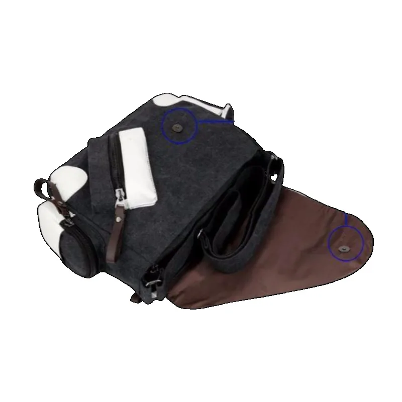 Beast Kingdom Batman The flash Film e TV merce borsa a tracolla moda periferica zaino a tracolla multifunzionale da viaggio