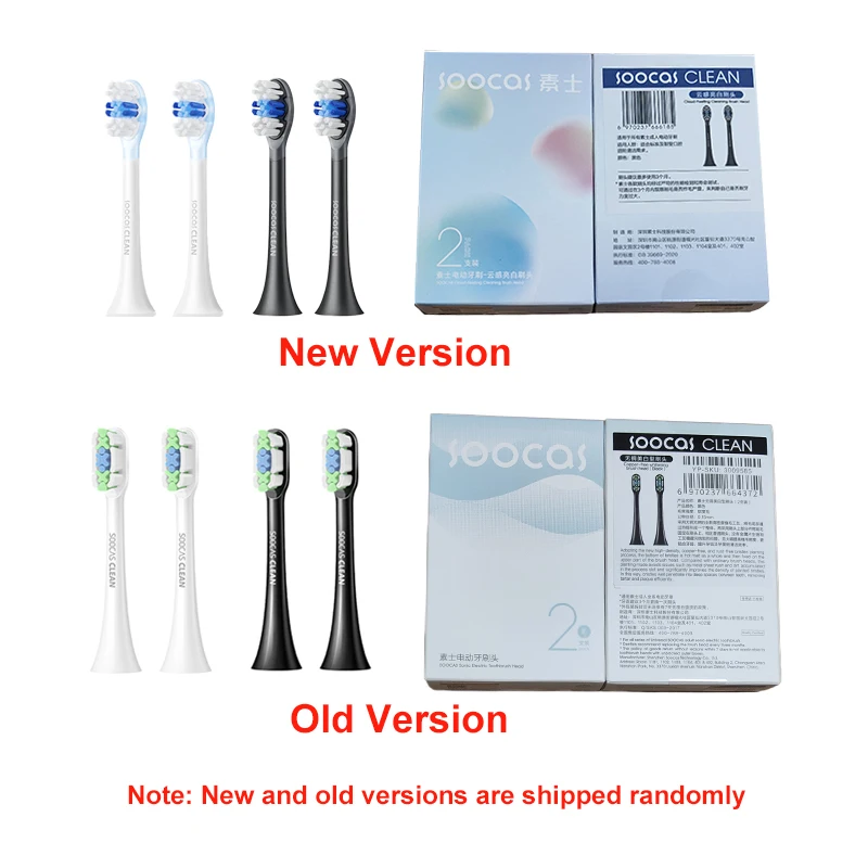 Original SOOCAS Electric Toothbrush Heads Replacement  SOOCAS X1 X3 X3U X5 sonic teeth brush replacement heads