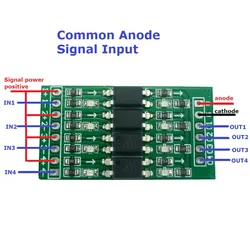 3.3V 5V 12V Digital Logic Level Converter Module Optical Isolation GPIO Module for Arduino Pi Pico ESP82 NodeMCU ESP8266