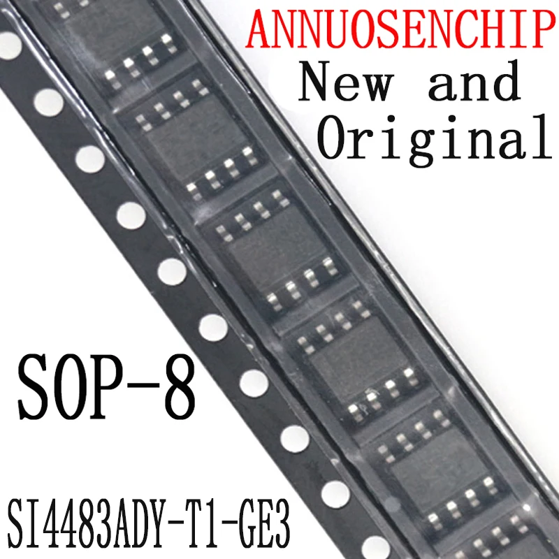 10PCS New And Original SOP-8 SI4483ADY SOP8 4483A SOP SI4483 SI4483A SI4483ADY-T1-GE3