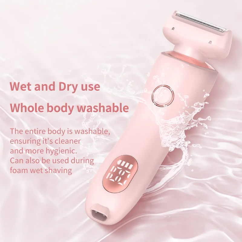 Hot Sale Painless Lady Electric Epilator Shaver Razor for Body & Bikini Hair Removal Household Use