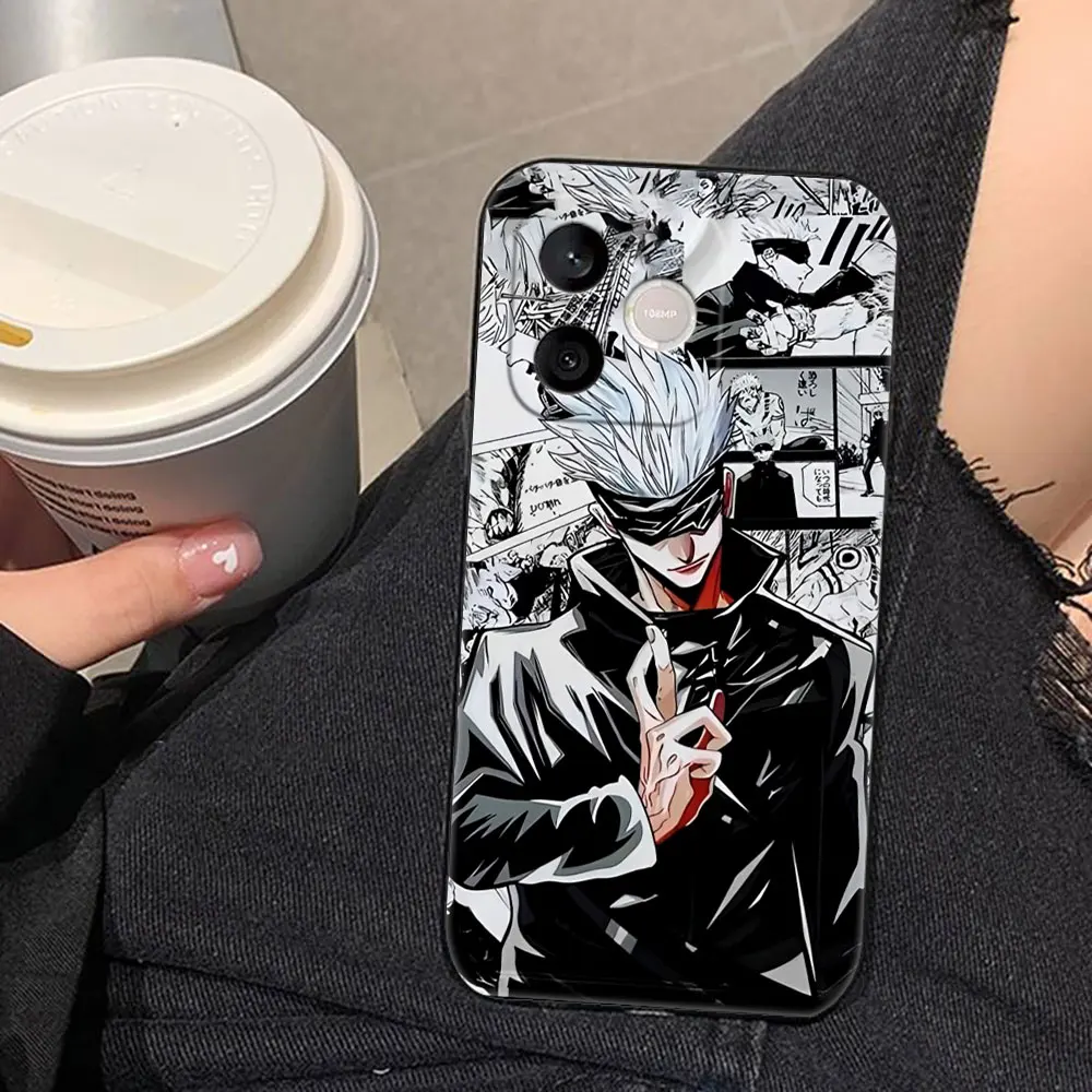 Jujutsus Kaisens Satoru g-Gojo Phone Case For HUAWEI NOVA 3I 7I HONOR 600 400 90 X6B X6D X7A X7B X7D X8 X8B X9 X9B X9D X9A Cover view 5