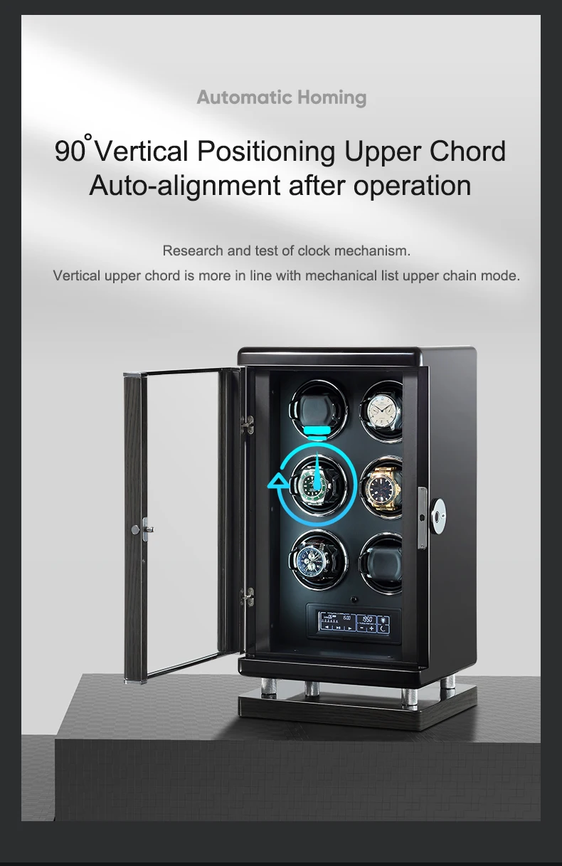 Luxury Automatic Watch Winder Cabinet
