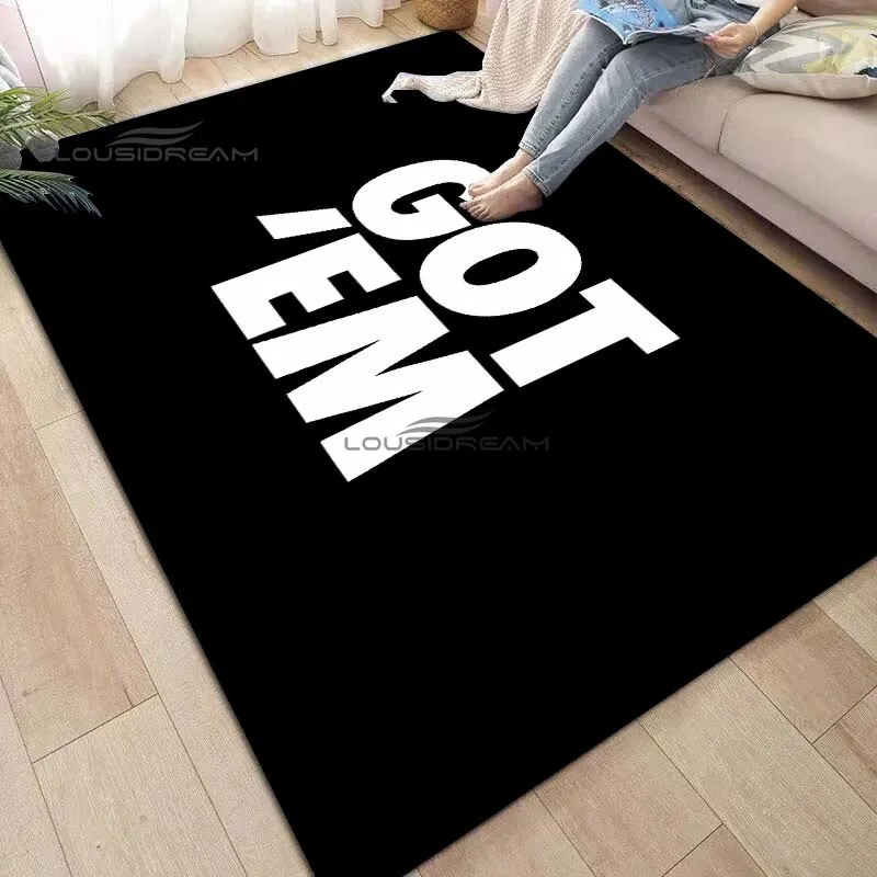 Fashion Got`em Carpet and Rug Sneakers Bedroom Decor Carpet Floor Mat Living Room Bedroom Decorate Large Area Soft Carpet