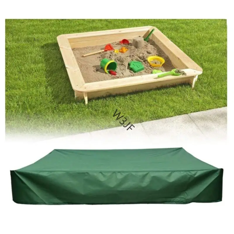 W3JF Sandpit Protector Cover Cover موثوق للأطفال Sandpit سهل التثبيت