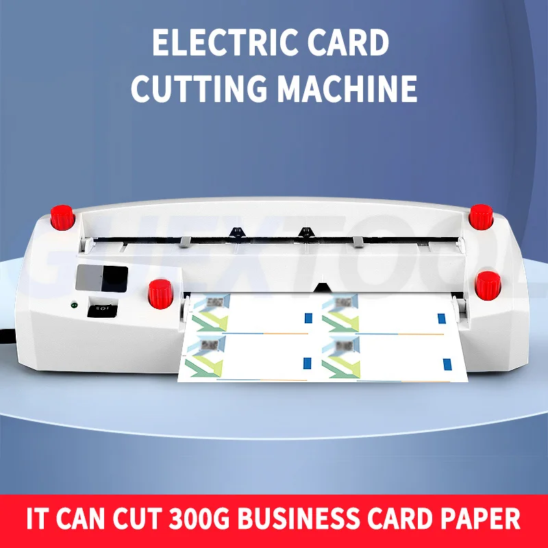 Fully Automatic Card Cutting Machine Small PVC Card Paper Cutting Machine Business Card Automatic Cutting Machine