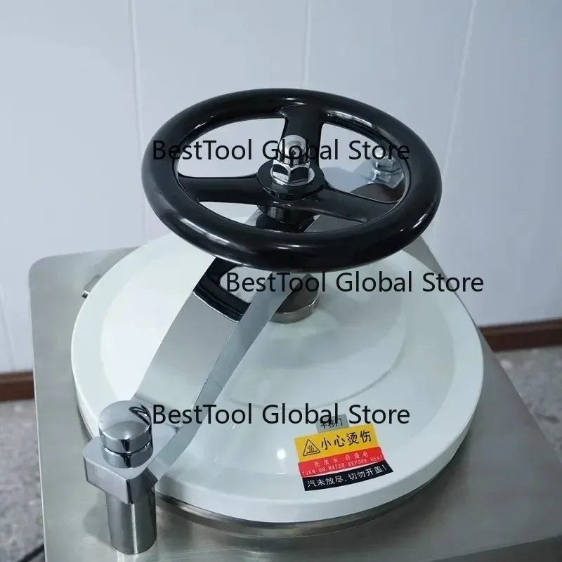 50L HC Series Pressure Steam Autoclave Hand-Wheel Qui-ck Open Sterilizer with Safety Interlock & Auto Exhaust 50 Liters Capacity