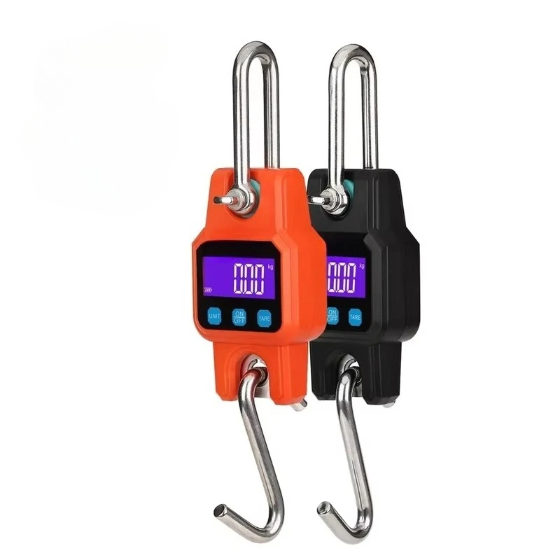

Portable Industrial Crane Scale Blue Tooth Digital Hanging Scale 300kg USB Rechargeable for Heavy Duty