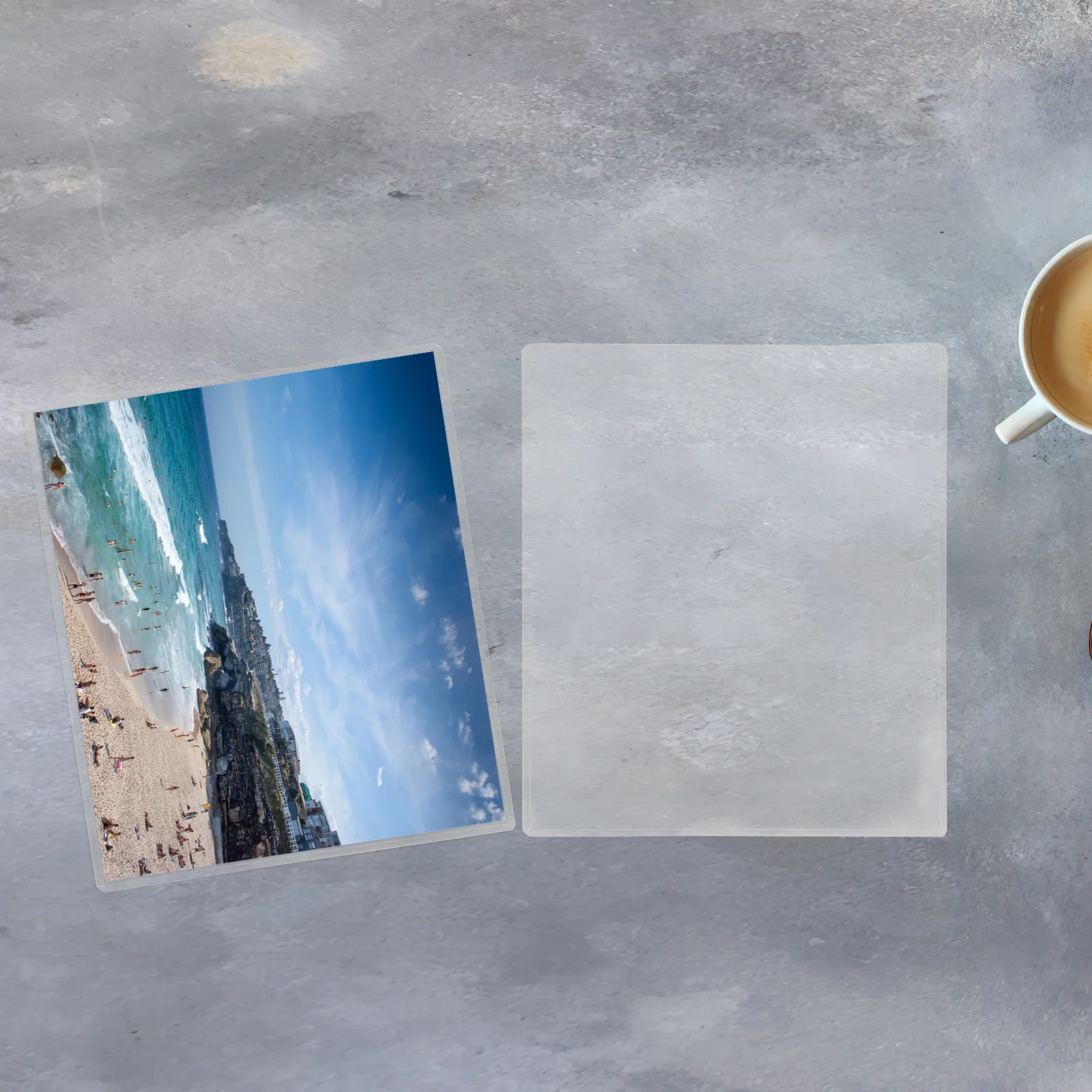 

10Pcs Photo Protectors Waterproof Clear Plastic Sleeves for Photos Documents Posters Certificates Storage Organizer