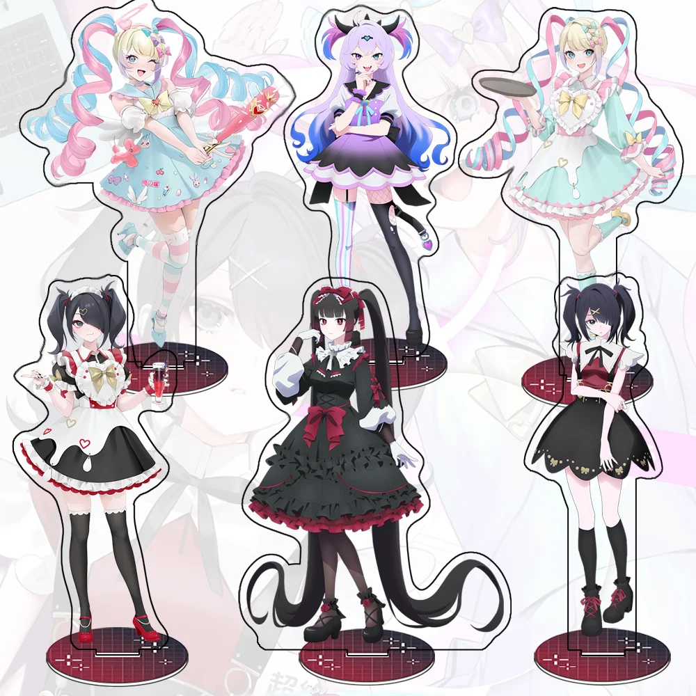 Anime Needy Girl Overdose 15CM Ame-chan kawaiiAngel Michika Gokubara Acrylic Stand keychain Figure Desktop Decoration Collection