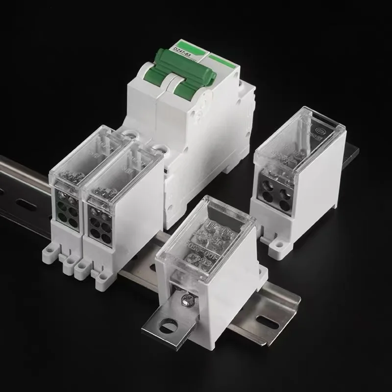Junction Box 1 IN Mehrere-OUT FJ6G-63 Luft Schalter Terminal Block DZ47 Branch Terminal Universal WireWiring Harness Connectors