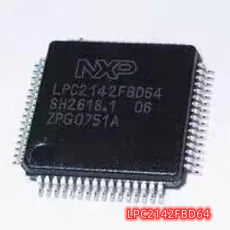 New 5PCS/LOT LPC2142FBD64 LPC2142 QFP64