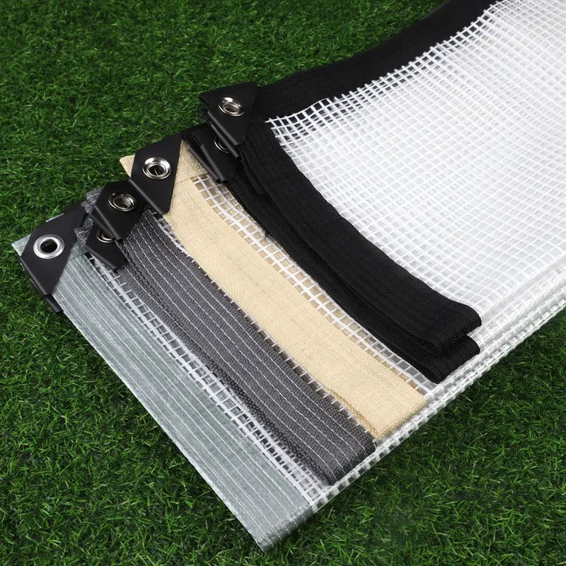 

Thicken 180GSM Mesh Reinforced PE Tarpaulin Scaffolding Grid Cloth Pergolas Canopy Garden Furniture Rainproof Cover