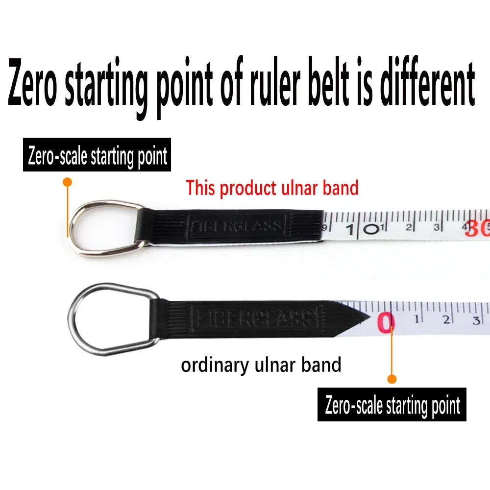 1 قطعة أدوات قياس 20 متر مسطرة قياس أشرطة القياس شريط قياس طويل من الألياف الزجاجية