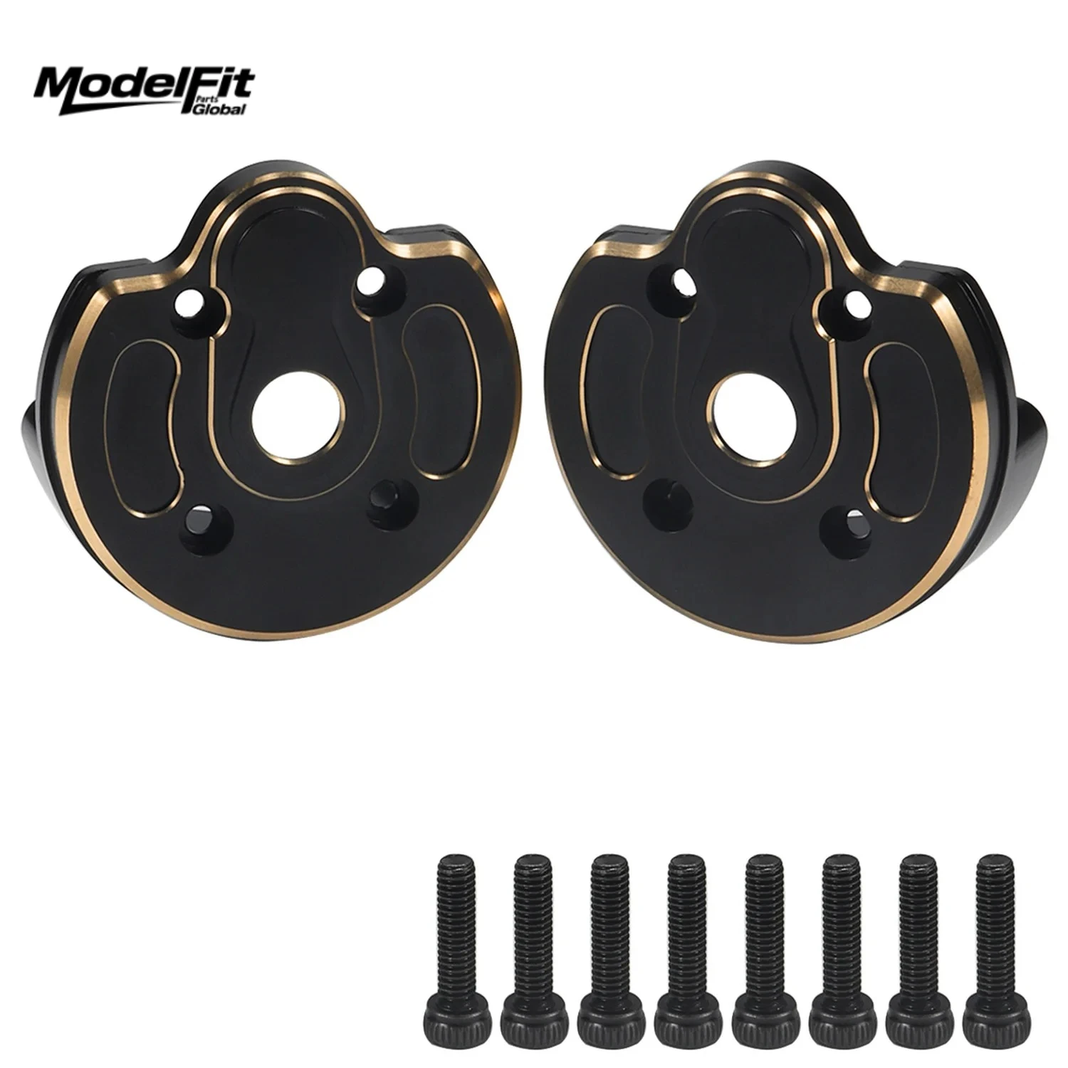 1/10 RC SCX10 III AR45P Capra Vanquish F9 CP44  Crawler Upgrade168g Brass Rear Axle CVD Cover Pair