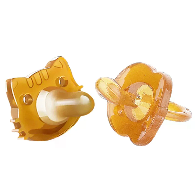 

1 Set Newborn Pacifier New Creative Silicone Apple Pacifier Day Round Head Night Flat Head Storage Box Chain Baby Teether Toys