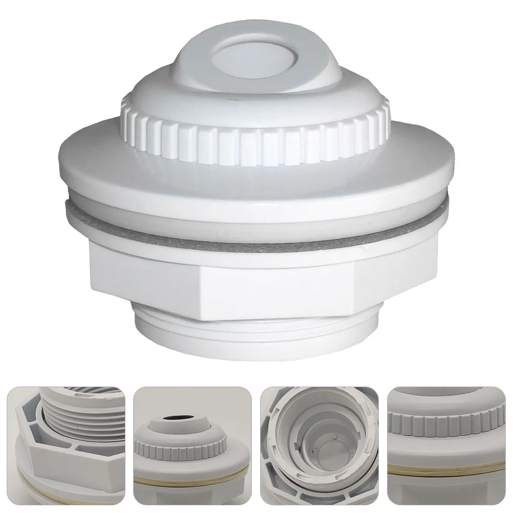 

Pool Inlet Nozzle Stream Directional Adjustable Flow Control Return Jet Fitting with Clamp Tape for Spa Swimming Pool