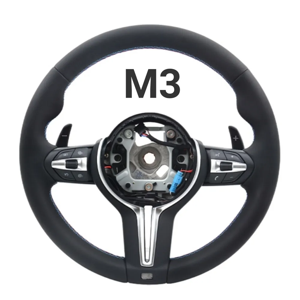 Steering Wheel For BMW M3 M5 F10 F06 F07 F11 F12 F13 F01 F02 5 6 7 Series F30 F31 F32 F33 F34 F36 2 3 4 Series M Sport Steering Wheel view 3