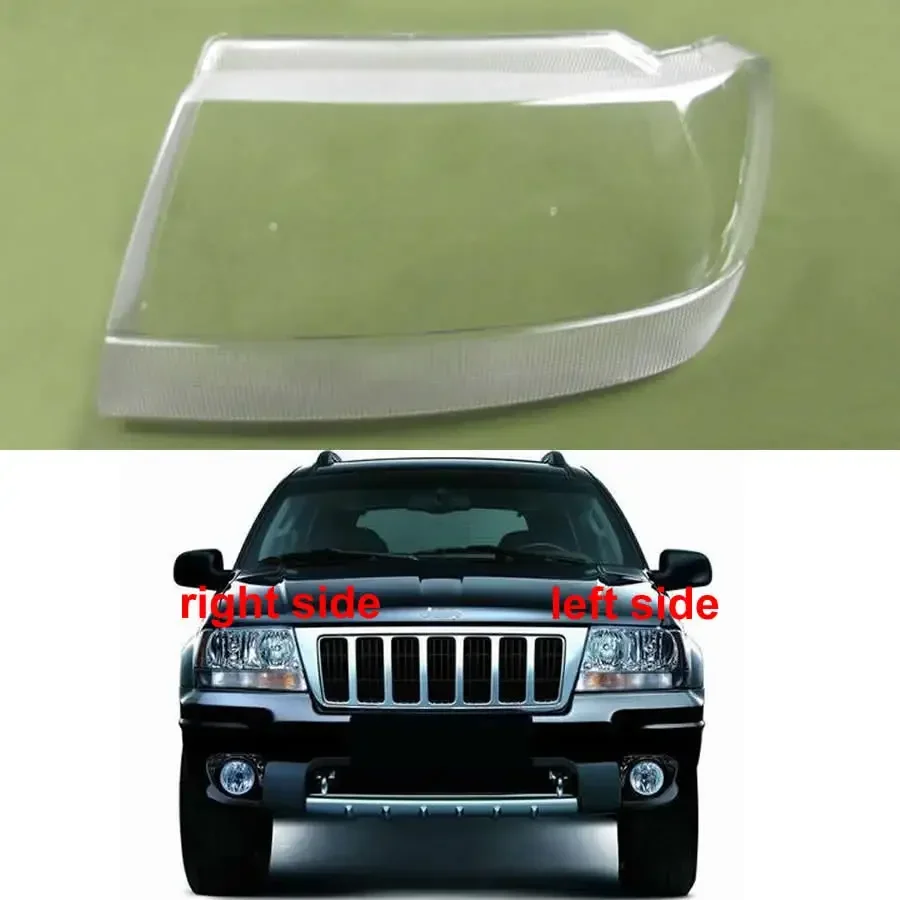 Dla Jeep Grand Cherokee 1999 2000 2001 2002 2003 2004 2005 Klosz reflektora Osłona lampy Maska Klosz reflektora z pleksi