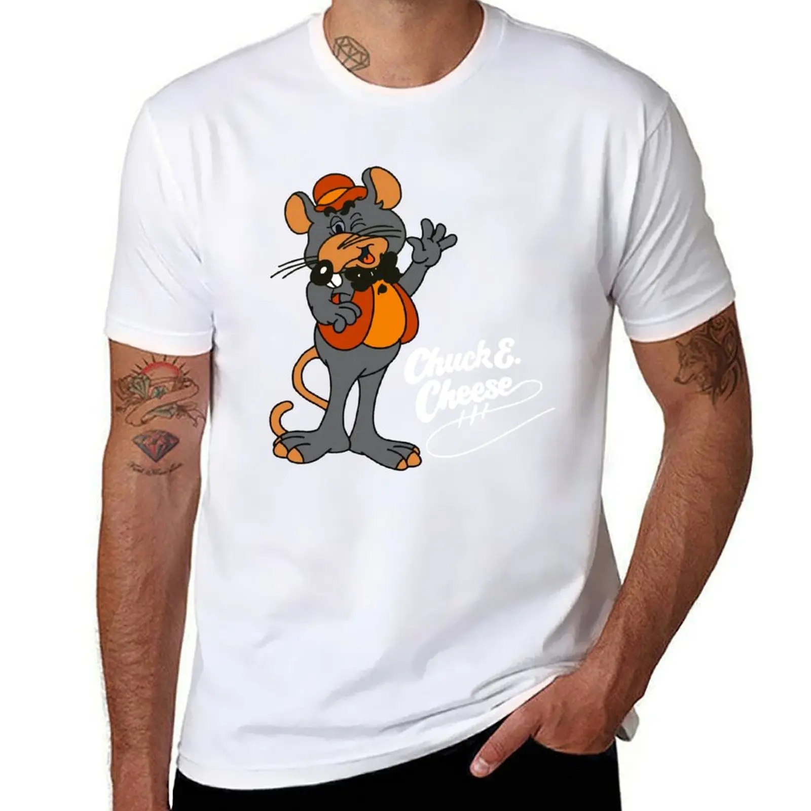 

Chuck E Cheese_s 1 T-Shirt t shirt for man 100 percent cotton funny t shirts dark humor T-Shirt