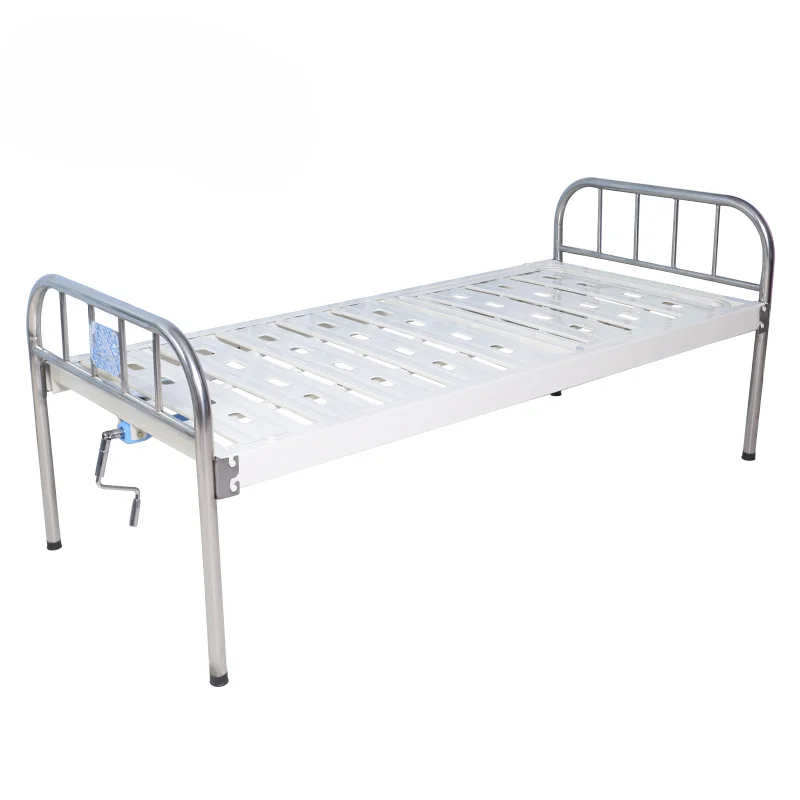 Hot sale manual nursing bed cheapest manual hospital beds crank manual hospital bed