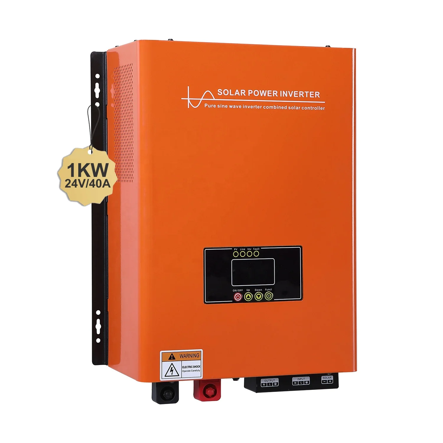 China Manufacturer Home Use Solar Inverter 1000W 24V Mppt Solar Power Inverter Price