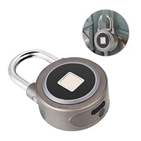Bluetooth Door Lock Fingerprint Smart Keyless Waterproof Bluetooth Lock APP Control Security Anti Theft Padlock